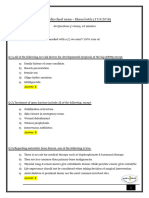 Orthopedics Final Exam Ehsan