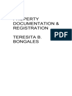 PROPERTY DOCUMENTATION AND REGISTRATION Final