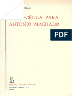 Una Poetica para Antonio Machado 1158475