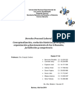 Derecho Procesal Laboral Grupo 4