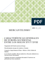 HPE U1 C1 Mercantilistas Ideas