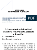 Leccion 15 Contratos en Particular