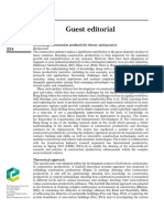 Rethinking Construction Productivity Theory and Practice - Pan - 2018