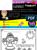 282-3 Dibujos para Colorear Edición Primavera Elaborado Por Ideas para Preescolar