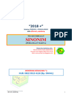 KECERDASAN - SINONIM 50 2018 + - Unlocked