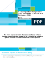 In Vitro Population Bioequivalence