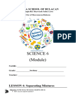 Module #4 Separating Mixtures (New)