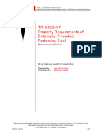 TM-0026M-F (Property Requirements of Externally-Threaded Fasteners, Steel)