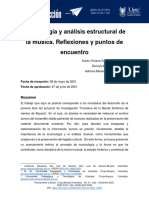 Musicología y Análisis Estructural de La Música. Reflexiones y Puntos de Encuentro