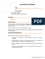 Unit 4 - Network Theorems (Student)