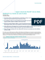 Remesas Mexico Cierre 2022