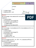 Exercice I:: Droites Remarquables Dans Un Triangle Série D'exercices