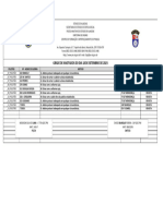 Grade de Anotados 18 de Setembro