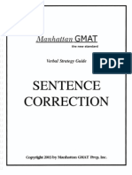 Manhattan Sentence Correction