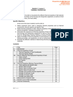 THERMAL PROPERTIES - DCX