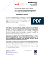 RESOLUCIÓN No. 568 DE 08 DE AGOSTO DE 2023 "Por La Cual Se Establecen Los Horarios Laborales Flexibles