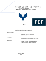 Monografia Teoria Dde La Economia Clasica