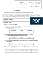 Evaluation Diagnostique 4 AEP