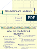 Conductors and Insulators