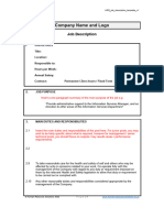 HRS Job Description Template v1