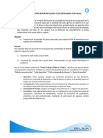 Procedimiento para Generacion de Wo de Equipos Con Fallas