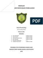 Makalah Konsep Dasar Perencanaan Pembelajaran - KELOMPOK 1