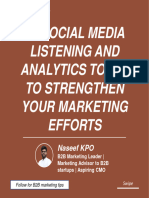 31 Social Media Listening and Analytics Tools