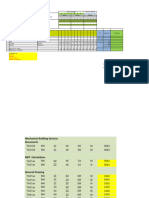 Cella Warehouse - Manhour Estimation-Plumbing