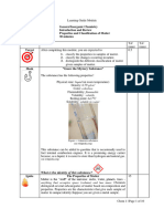 LG 1.2 Properties and Classification of Matter 