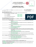 2nd Assessment Key Math