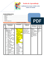 3° Sesión Día 1 Com Analizamos Los Íconos Verbales Sobre Señales de Tránsito Unidad 7 Semana 2