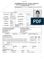 Examination Form SONI