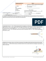 Physics 02-05 Nonequilibrium and Fundamental Forces