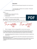 2study Questions-Drug Disposition