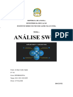 Análise Swot: República de Angola Ministério Da Educação Instituto Médio Tecnico de Saúde Tia Lucinda