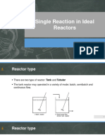 Kinetic and Ideal Reactors (Lecture 2)