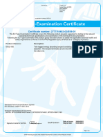 Certificate Number: 2777/10402-02/E06-01: Product Reference: Description