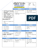 Juniors 06 - Syllabus: CITIZEN Z A1 - Units 11-12