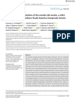 The Ecology and Evolution of Monito Del Monte (Fonturbel, 2022)