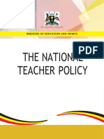 National Teacher Policy Book Final