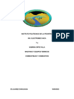 Combustible y Combustion