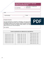 Simulado SAEB 9º Ano Matemática (MAPA SAEB)