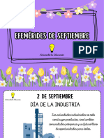 Efemérides de Septiembre