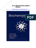 Test Bank For Biochemistry Eighth Edition