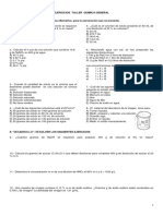 Ejercicios Quimica General-Preparacion Soluciones