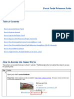 How To Access The Parent Portal