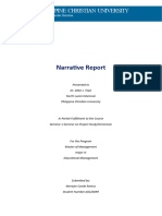 Narrative Report Executive