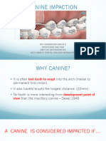 Canine Impaction Final PDF