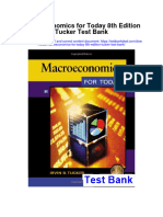 Macroeconomics For Today 8th Edition Tucker Test Bank