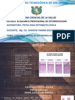 Lesiones Epiteliales Premalignas (Displasia, Carcinoma) - 1